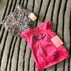 Baby Essentials 2 Piece Outfit - NWT - 6M